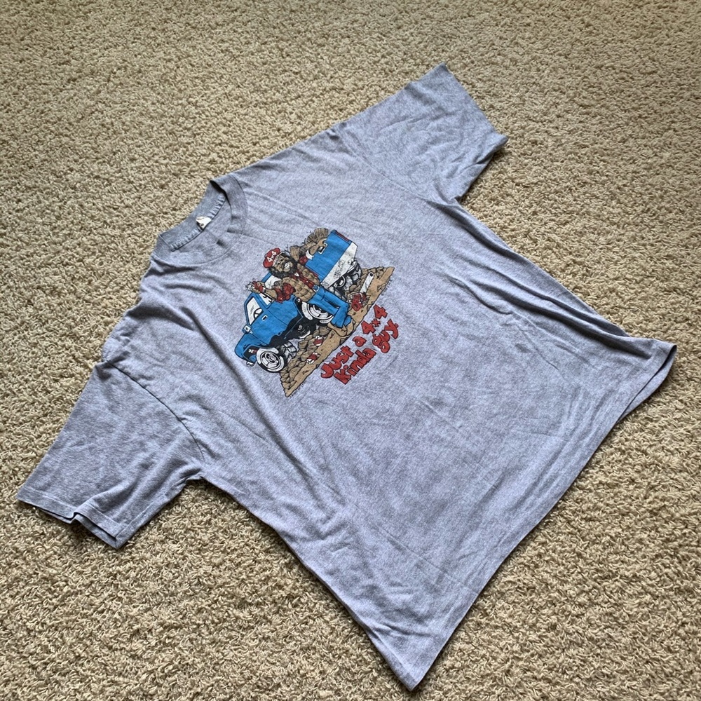 Vintage 1988 J. Angus McLean 4x4 Truck Shirt